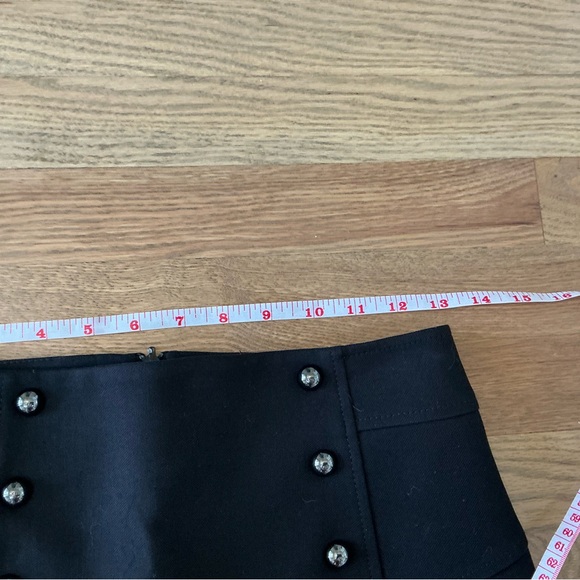 Karen Miller Essential Techno Woven Skirt Size 4 Black - Picture 7 of 9